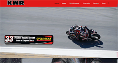 Desktop Screenshot of kylewymanracing.com