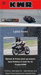 Mobile Screenshot of kylewymanracing.com