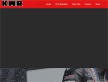 Tablet Screenshot of kylewymanracing.com